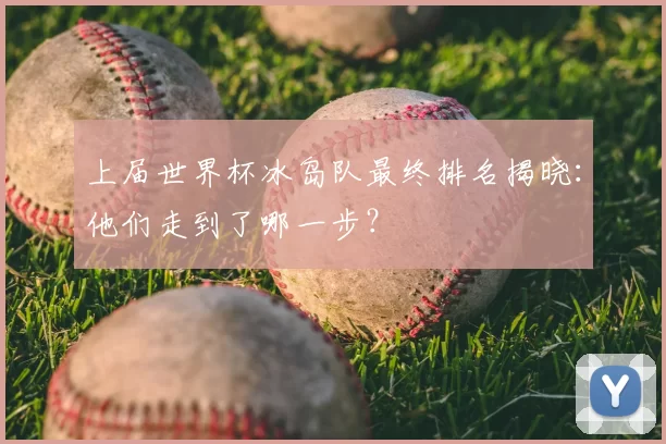 上届世界杯冰岛队最终排名揭晓：他们走到了哪一步？